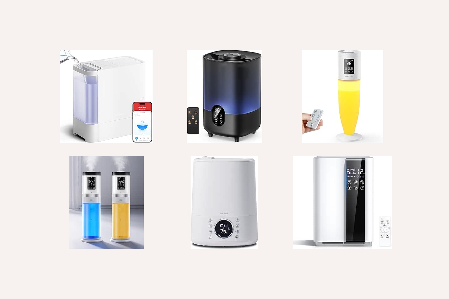 秋の乾燥対策に!加湿器6選