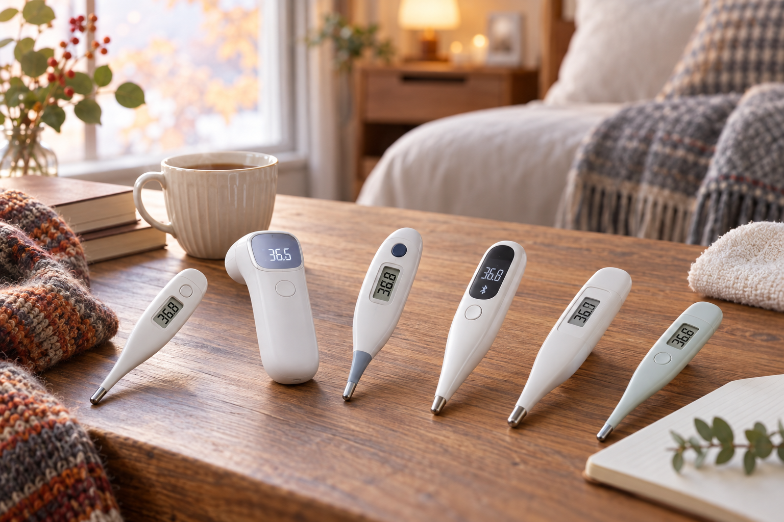 秋冬の体調管理に!電子体温計6選