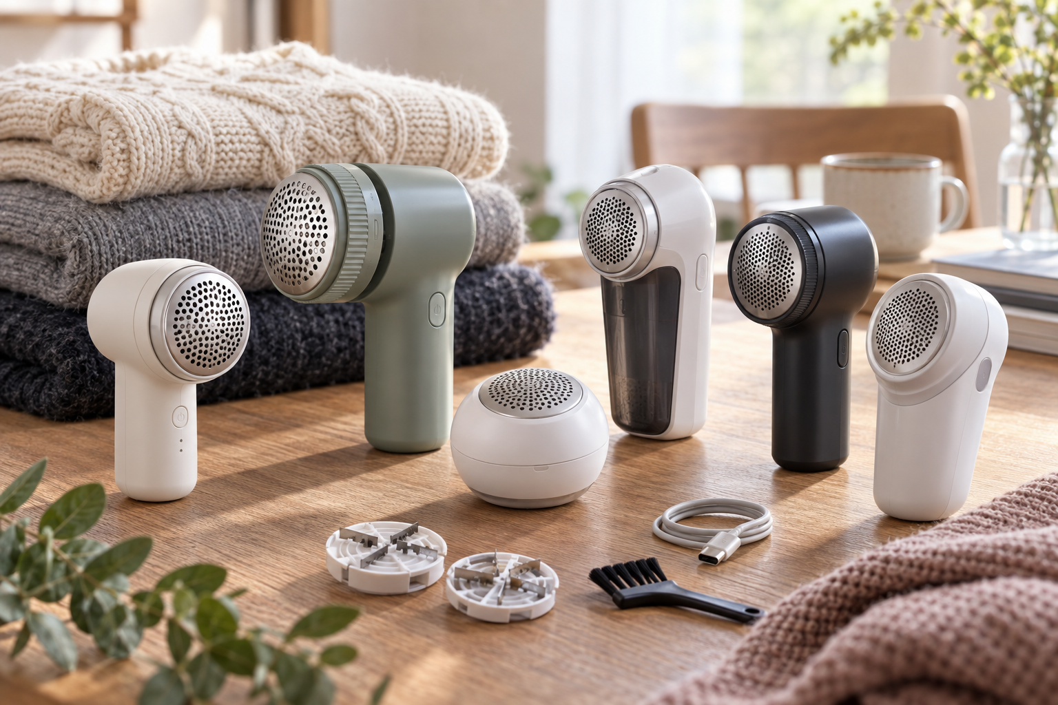 ニットのお手入れに使う電動毛玉取り器6候補