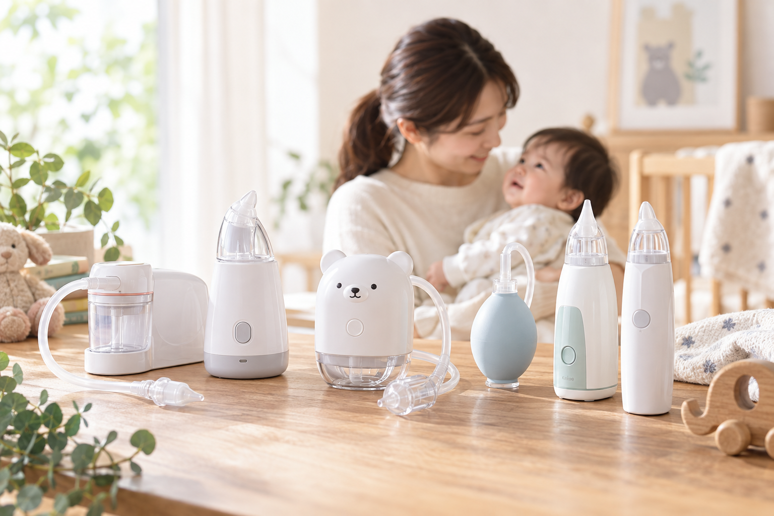 鼻水吸引もおうちで本格的に!電動鼻吸い器6選