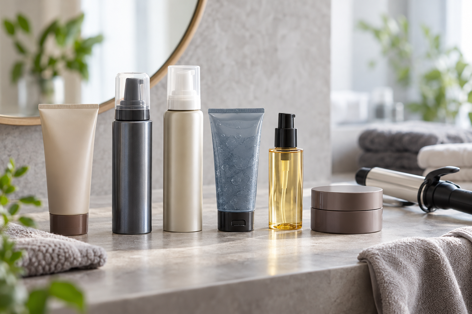 ヘアムース比較|パーマ向けフォームと別タイプの整髪料を見分ける