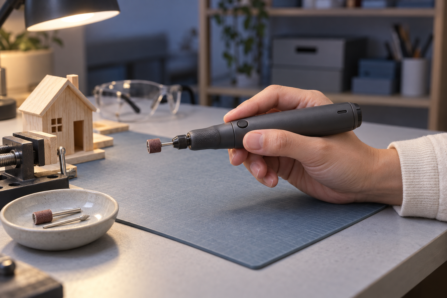 ホビー用ミニルーター比較|回転数・先端工具・持ち方