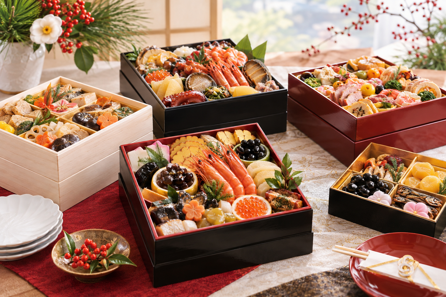 お正月準備に!おせち料理・お重箱6選