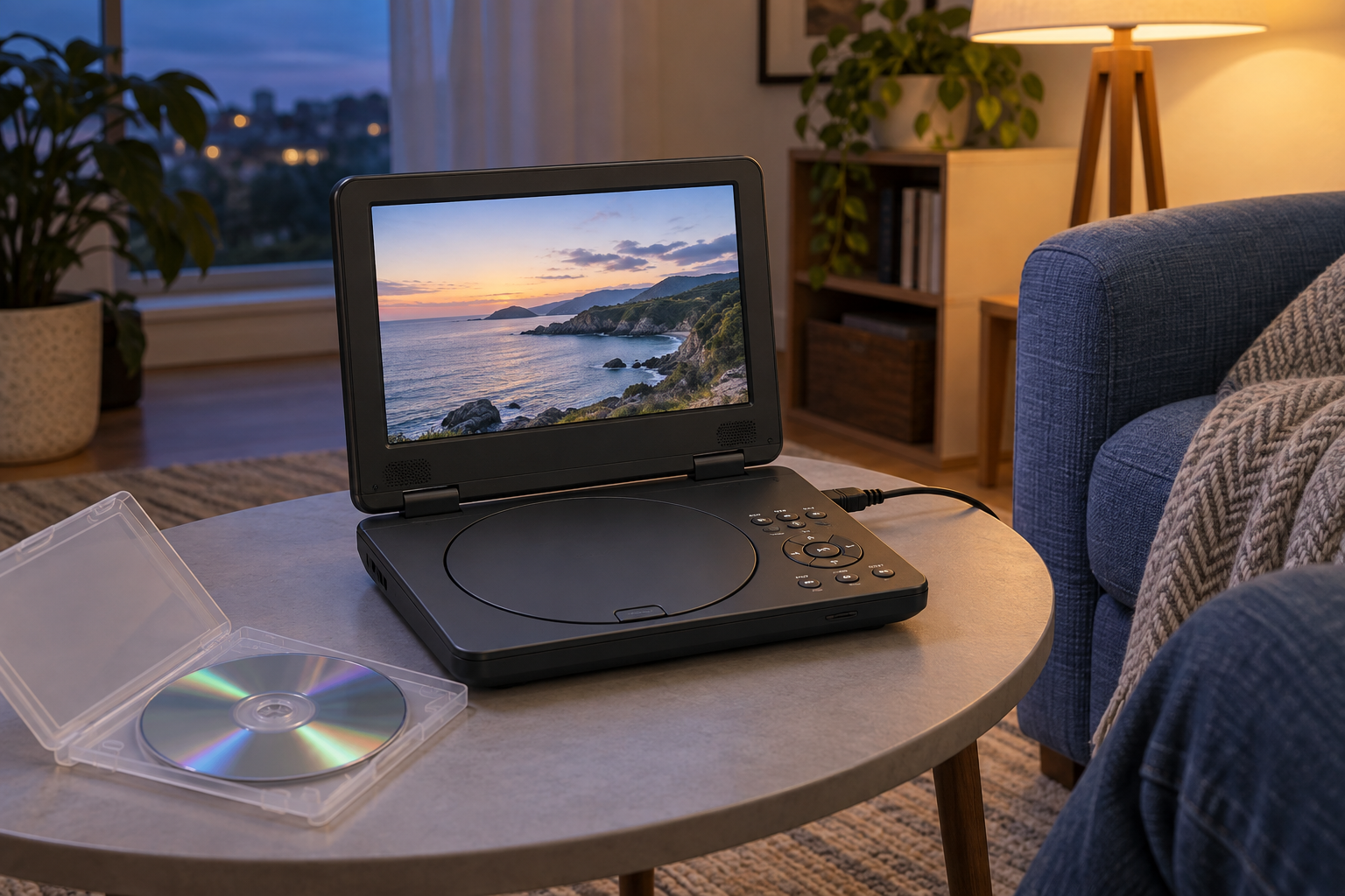 ポータブルDVDプレーヤー比較|ディスク・画面・電源を確認