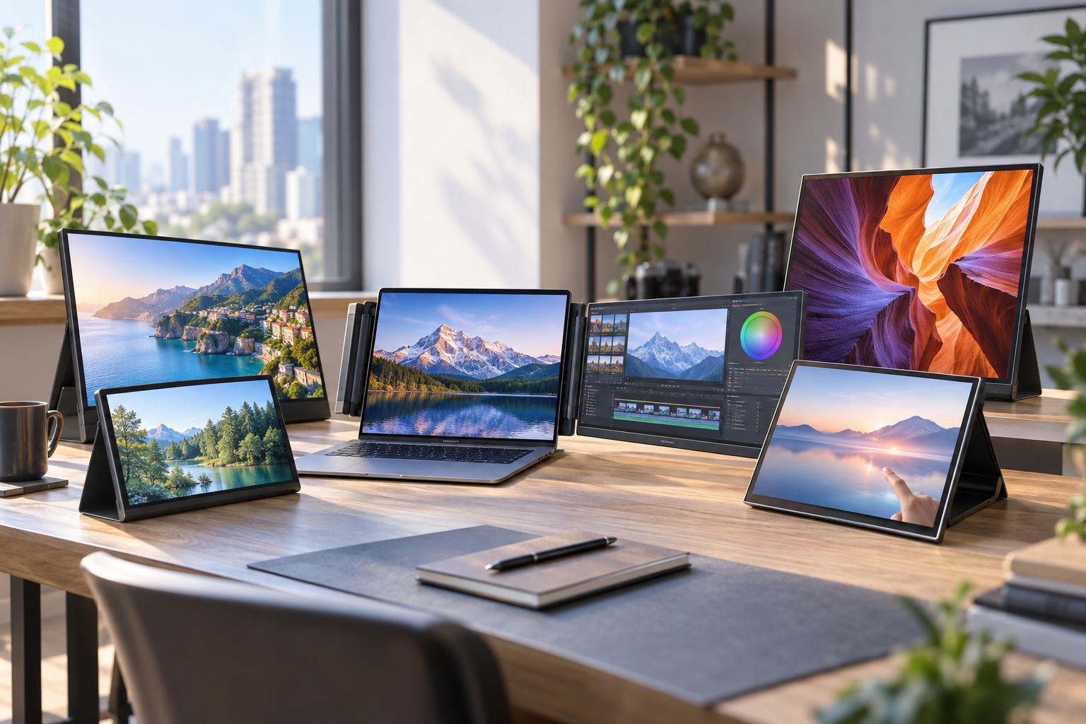 デスク環境をアップデート！モバイルモニター6選