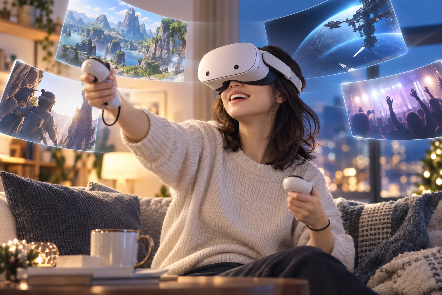 年末年始に楽しむ!VRヘッドセット6選