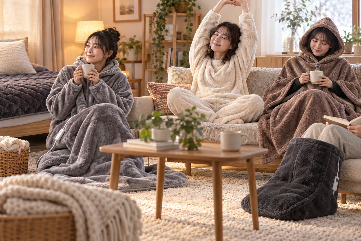 着るだけであったか!着る毛布6選