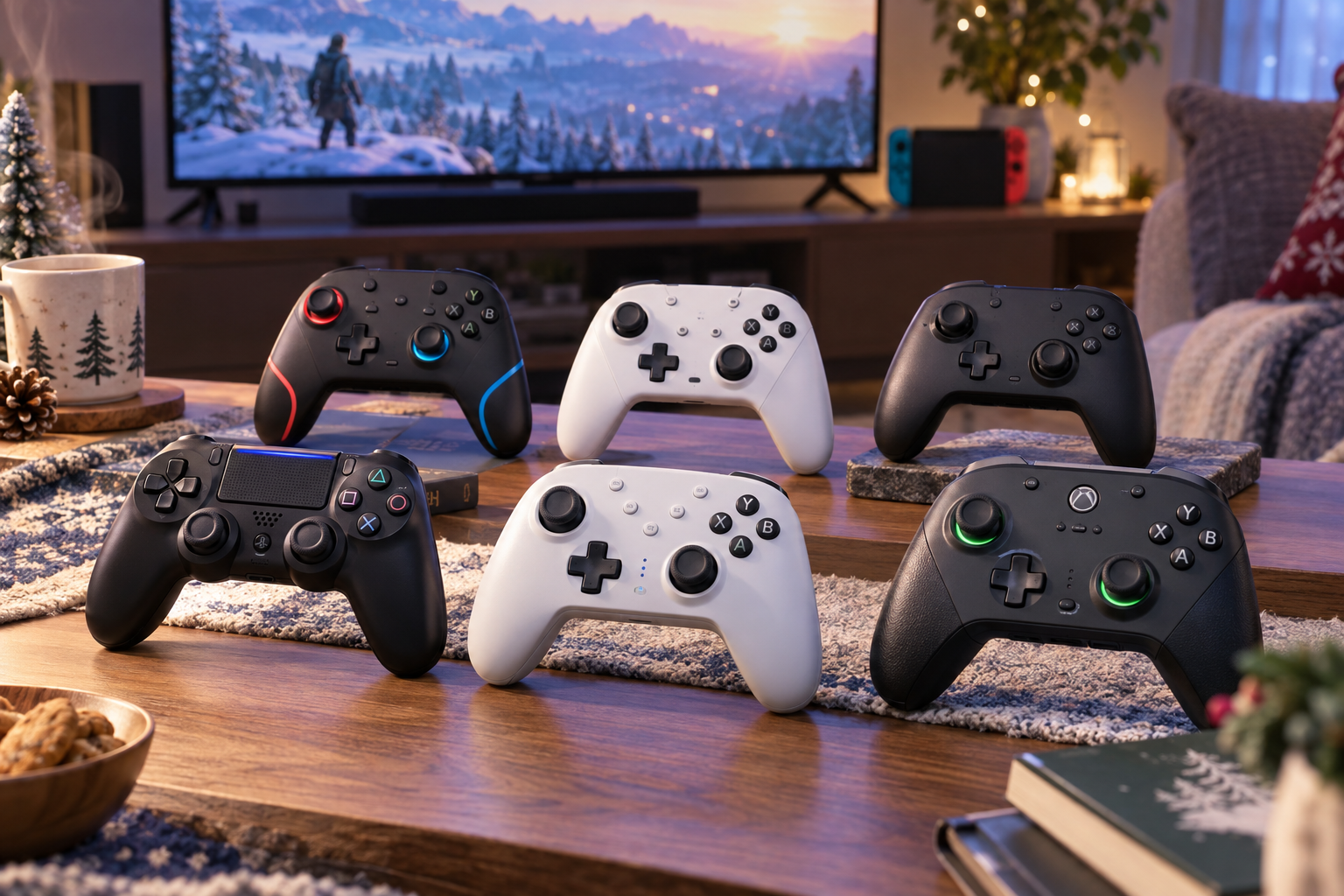 年末年始のゲームタイムを快適に彩る、ワイヤレスゲームコントローラー6選